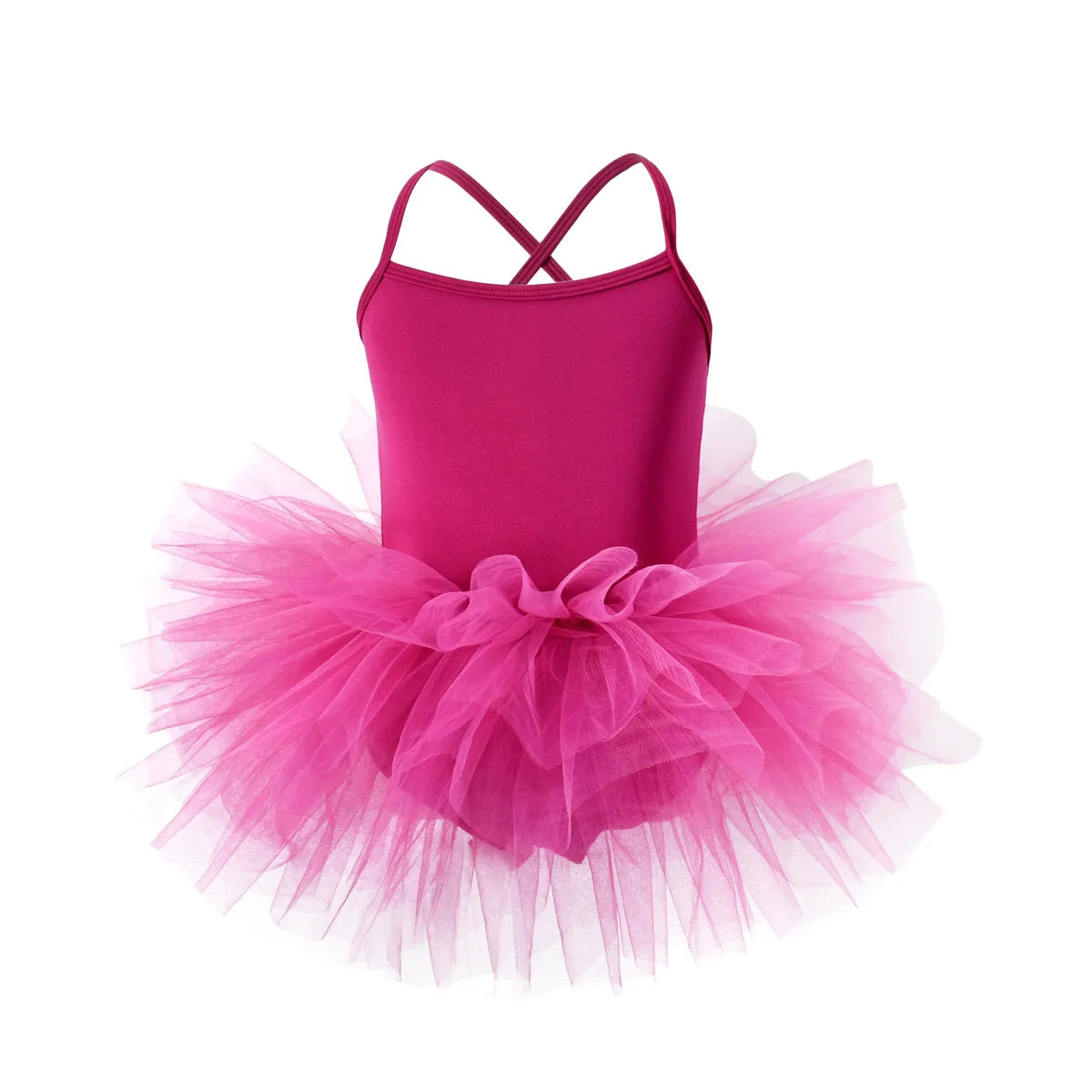 Girls Camisole Gauze Skirt Ballet Dance Clothing Tutu Skirts Barbie Cartoon Cute Children Summer Dresses One Piece Dress