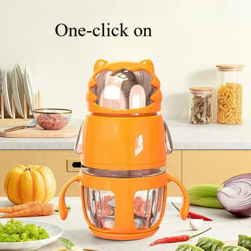 Mini 300ML food and vegetable mixer electric meat grinder blender portable baby food processor