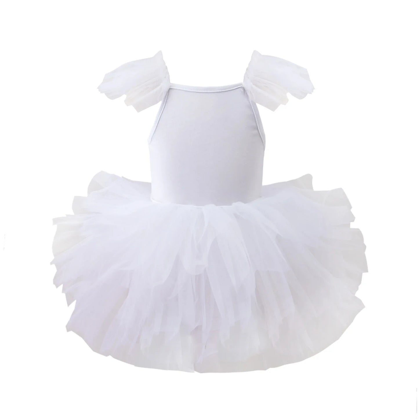 Children Ballet Dance Clothing Tutu Skirts Barbie Cartoon Cute Girls One Piece Dress Princess Camisole Skirt Gauze Dresses