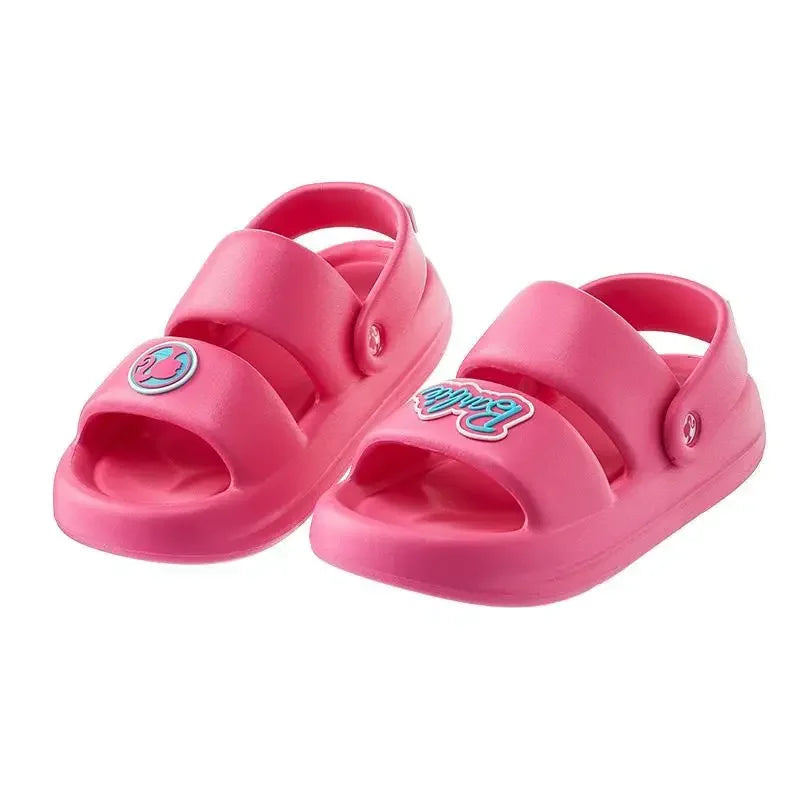 New Fashion Women Barbie Series Pink Thick Bottom Bathroom Non-slip Slipper Summer Cute Women Home Floor Sandals Slippers