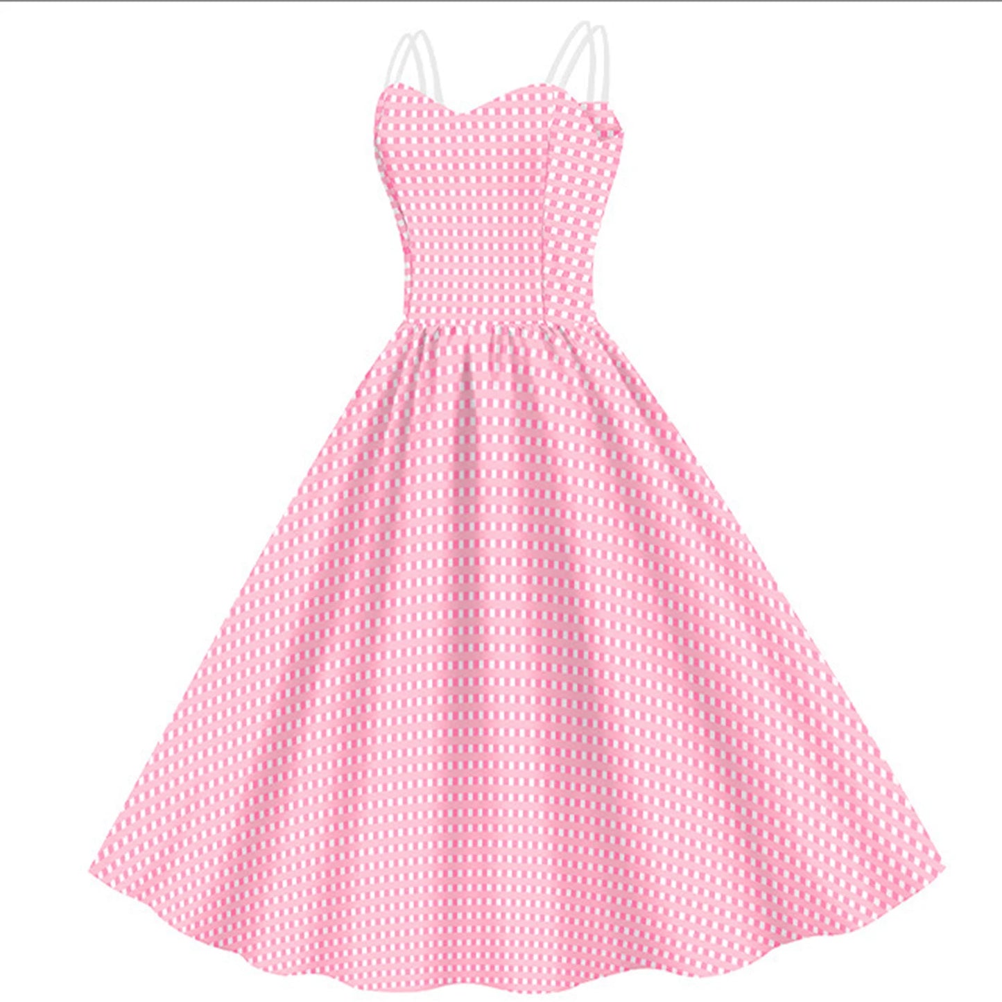 Fashion Pink Dress Clothes for Girls Women Movie Barbie Dresses Cosplay Costume Princess Dress Halloween Party Outfit