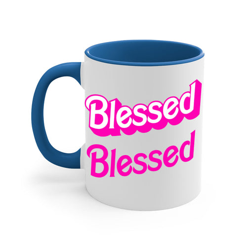 blessed barbie 193#- black words - phrases-Mug / Coffee Cup