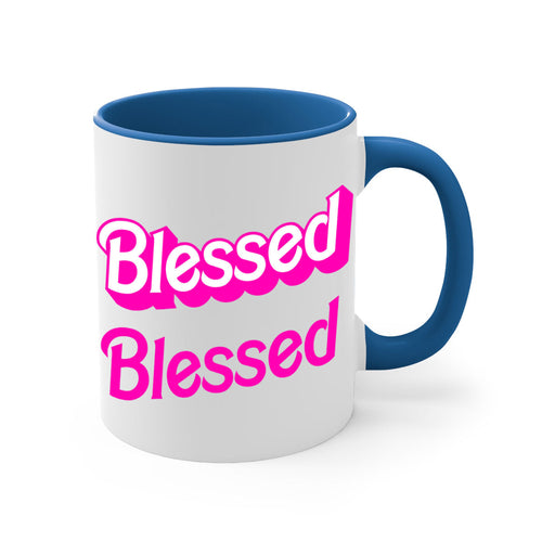 blessed barbie 193#- black words - phrases-Mug / Coffee Cup