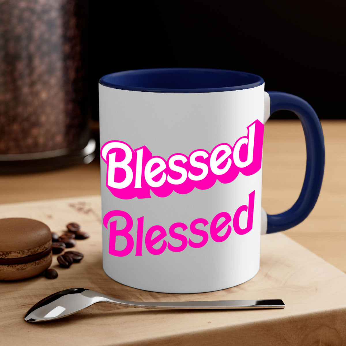 blessed barbie 193#- black words - phrases-Mug / Coffee Cup