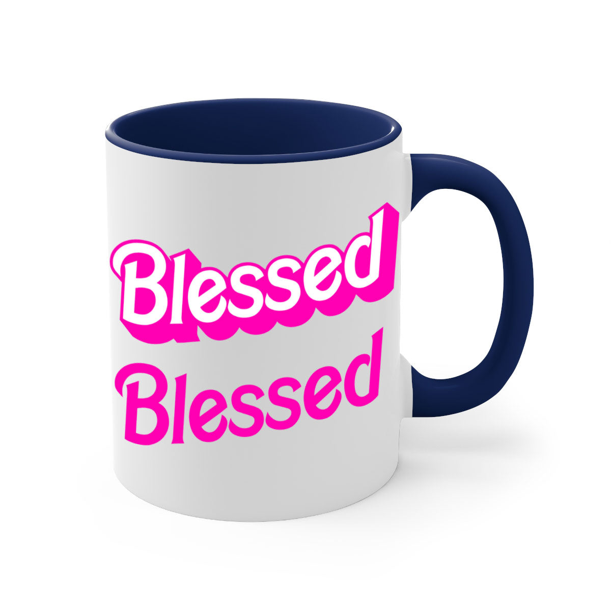 blessed barbie 193#- black words - phrases-Mug / Coffee Cup