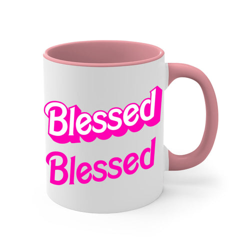 blessed barbie 193#- black words - phrases-Mug / Coffee Cup