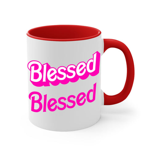 blessed barbie 193#- black words - phrases-Mug / Coffee Cup