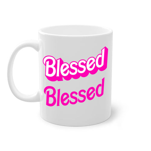 blessed barbie 193#- black words - phrases-Mug / Coffee Cup